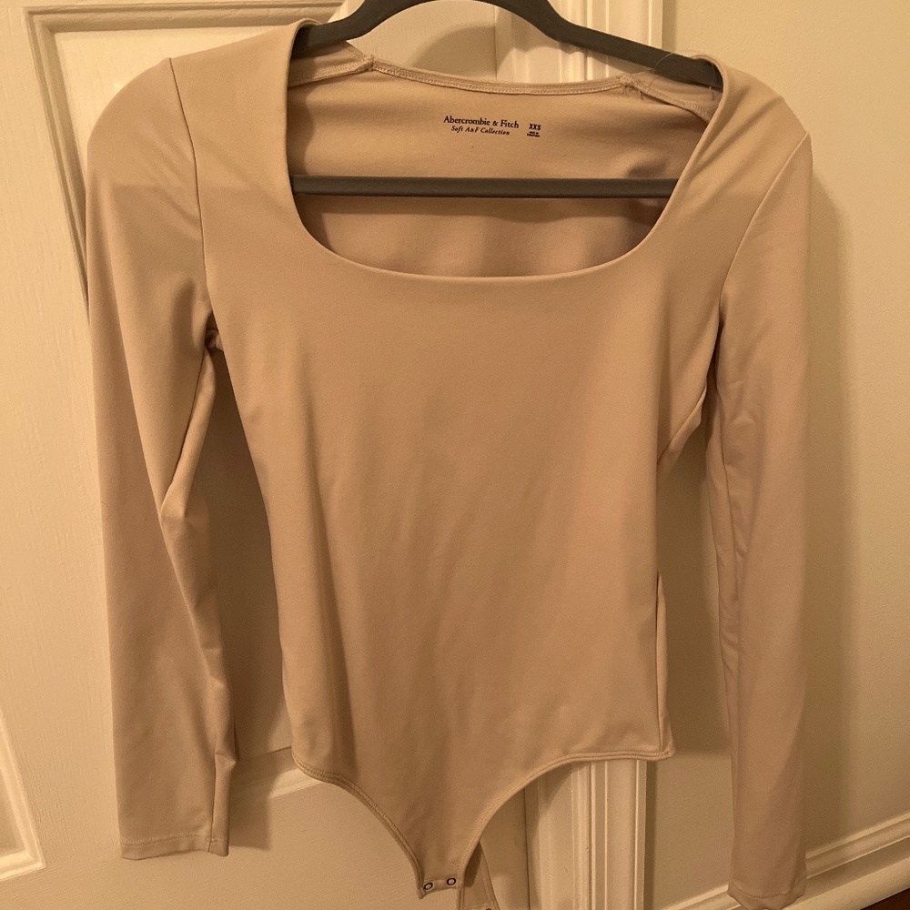 Abercrombie & Fitch Cream Bodysuit